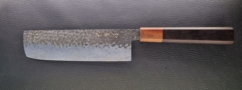 Nikiri Messer aus Damaststahl von Jaws Schwert Shop
