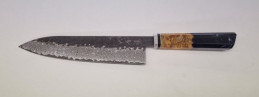 Kochmesser aus Damaststahl von Jaws Schwert Shop