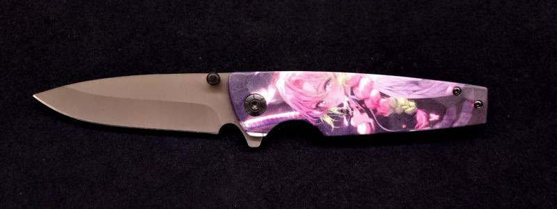 Klappmesser Mitsuri Demon Slayer von Jaws Schwert Shop