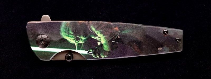 Klappmesser Yoda 56-Anime Klappmesser-Jaws Schwert Shop